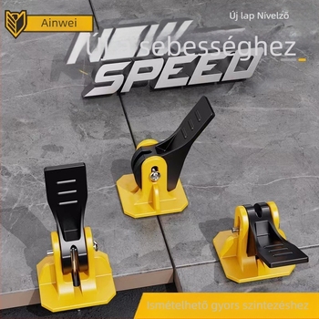 Aiwei csempe szintező eszköz cserélhető acél tüskékkel és pozicionáló klipekkel