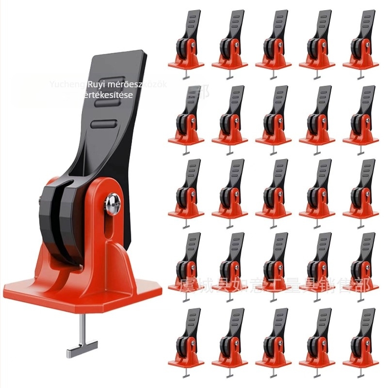 Aiwei csempe szintező eszköz cserélhető acél tüskékkel és pozicionáló klipekkel