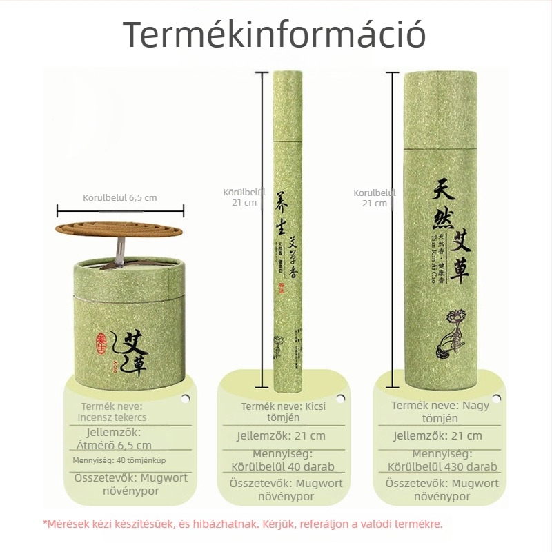 Ai Zhongtang Mugwort füstölőpálcák - Moxa vonal egészségügyi masszázshoz