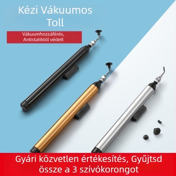 Szívó toll, Modell 939, alumínium, IC szíváshoz