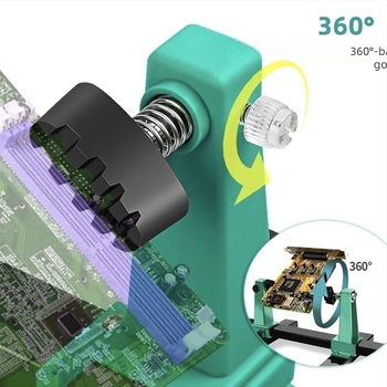 JCD PCB hegesztési segédeszköz – harmadik kéz huzalhoz, állítható tartóval