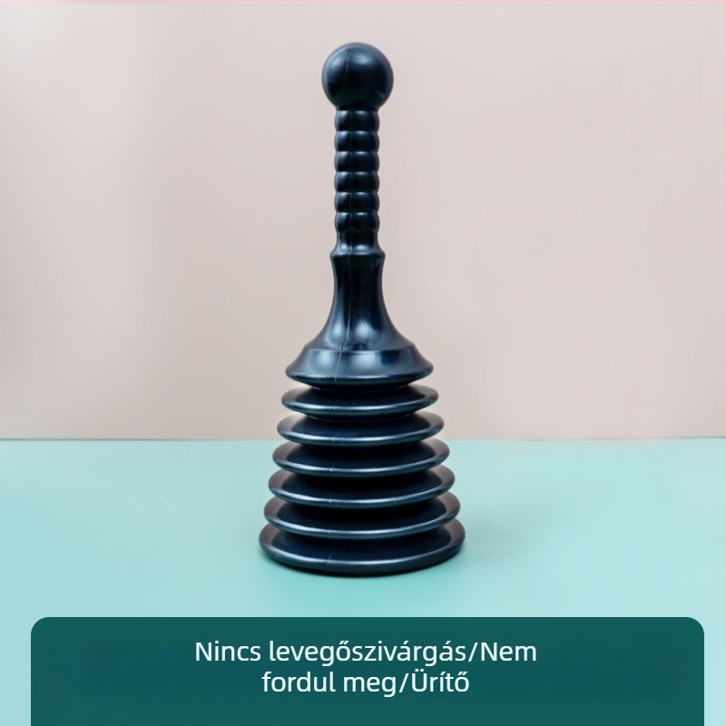 PVC csatornatisztító eszköz – otthoni használatra, Square Horse márka; konyhához, WC-hez, mosogatóhoz, kádhoz és padlólefolyóhoz