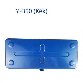 Y-350 fém szerszámos doboz, hordozható, hideg-hengerelt acélból, 10 kg teherbírás