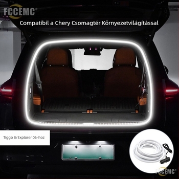 Szilikon LED csomagtartó világítás Chery Tiggo 8 Pro / Explorer 06-hoz, 8W, 12-16V