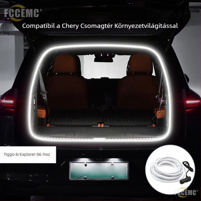 Szilikon LED csomagtartó világítás Chery Tiggo 8 Pro / Explorer 06-hoz, 8W, 12-16V