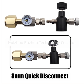 Sodastream CO2 adapter belső menethez — alumíniumötvözet + réz, palackcsatlakozáshoz