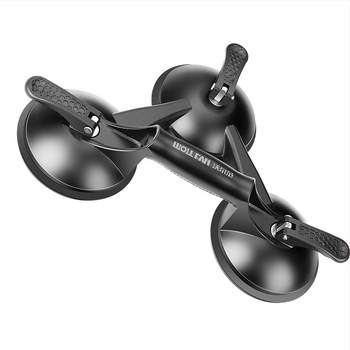 Alumínium‑ötvözetű üveg vákuumszívó emelő, 1/2/3 karmás kivitel a csempekezeléshez – nehéz teherbírású, erős szívás