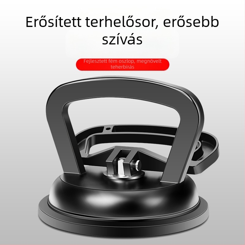 Alumínium‑ötvözetű üveg vákuumszívó emelő, 1/2/3 karmás kivitel a csempekezeléshez – nehéz teherbírású, erős szívás