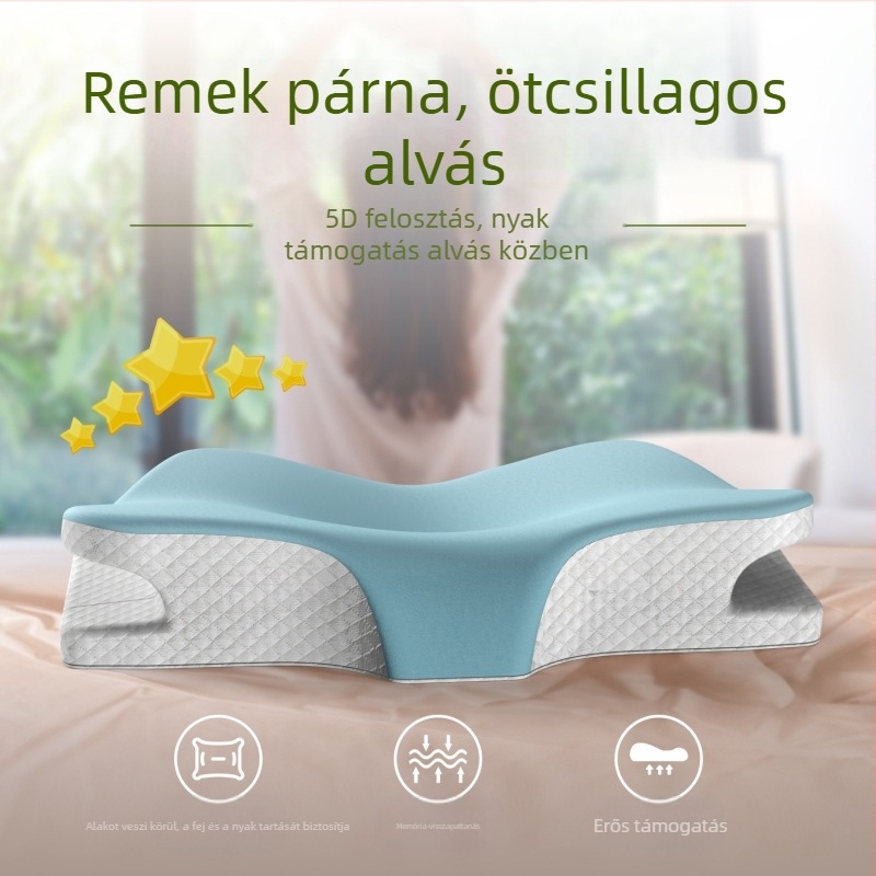 Memóriahabos párna, téglalap alakú, testre szabható, 2-2,5 kg