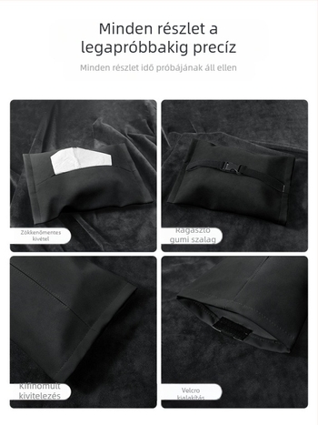 Tesla Model Y3 plüss autó zsebkendő tartó – rejtett függő rögzítés