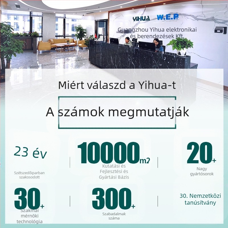 DC szabályozott tápegység (Márka: YIHUA; Kimeneti teljesítmény: 295W; CE tanúsítvány; Tápellátási típus: szabályozott tápegység)