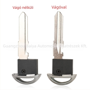 Mazda kulcsburkolat 2/3/4 gombos intelligens távirányítóhoz, réz-plasztikus szerkezet, műanyag burkolat, 36 g, Mazda-kompatibilis