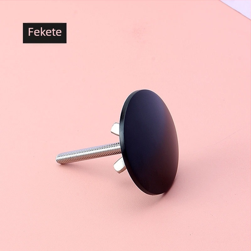 Mosogató nyílásfedő és szappanadagoló, anyagok: cinkötvözet és 304 rozsdamentes acél, modell 001, márka Raw Wheat, nettó tömeg 60 g, eredet Dongguan