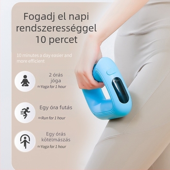 Mini ütőmasszírozó, alacsony zajú, több sebesség, USB tápegység, fej–nyak–hát–derék–lábak, ABS ház