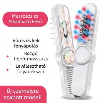 Fejbőr-applikátor K1 - elektromos masszázs görgőgolyóval, minden évszakban, általános használat