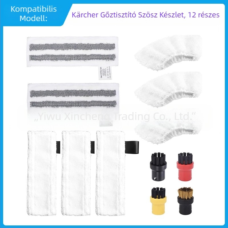 Kärcher gőz mopi tartozék készlet: kompatibil SC2/SC3/SC4/SC5-höz, 55W, 220V, 1 m kábel, 51–100 m² lefedettség