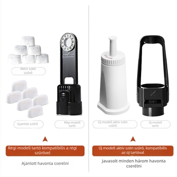 Breville Sage kávéfőző víztartályának aktív szénszűrő eleme műanyag házban (modellek 870/875/878/880)