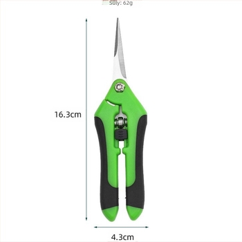 Szőlőmetsző olló – kerti olló hegyes végű a hajtások metszéséhez, Márka: Beautiful products