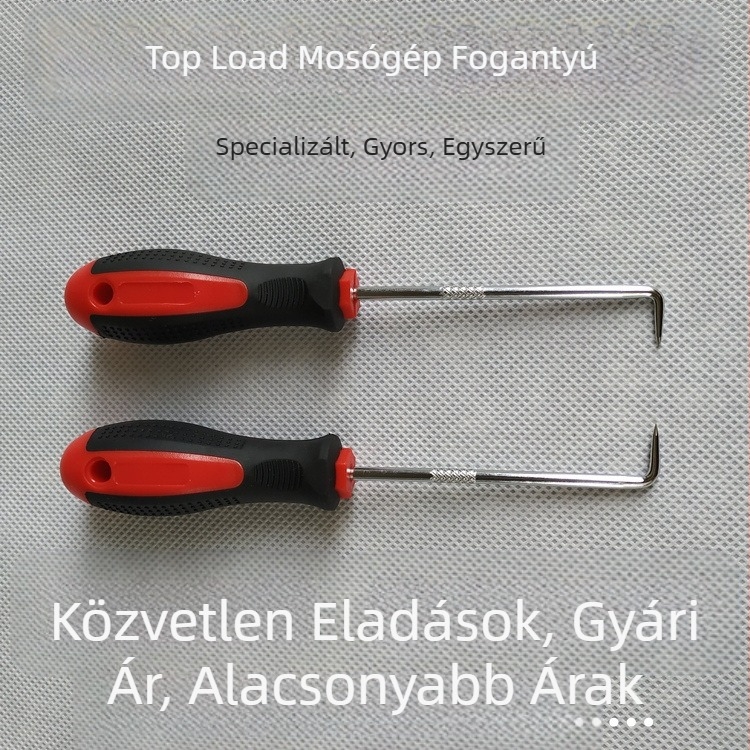 Pulsátor mosógép vázlehúzó kampóval — szénacél, szétszereléshez