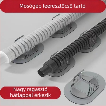 Mosógép lefolyócső tartó (Típus: Egyéb; Alkalmazási terület: Egyéb; Márka: Egyéb)