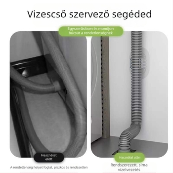 Mosógép lefolyócső tartó (Típus: Egyéb; Alkalmazási terület: Egyéb; Márka: Egyéb)