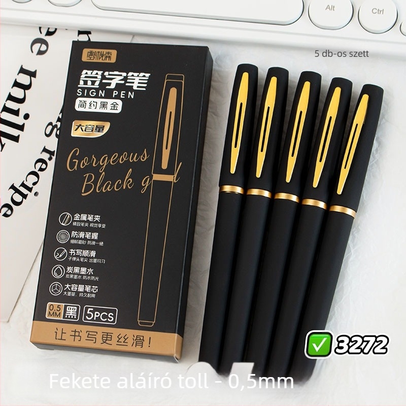 MOKA Signature toll, műanyag test, hegy: egyéb anyagok, csomagolás: 350 dobozok