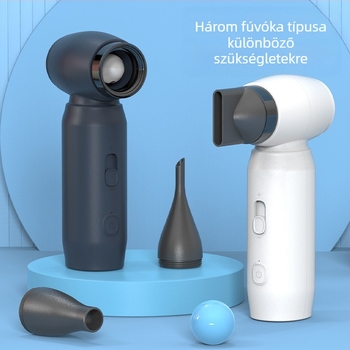 Kézi hordozható kültéri turbín ventillátor beépített 4000–6000 mAh-s akkumulátorral, USB töltés, brushless motor, lépés nélküli sebességszabályozás, üzemidő 1–3 óra