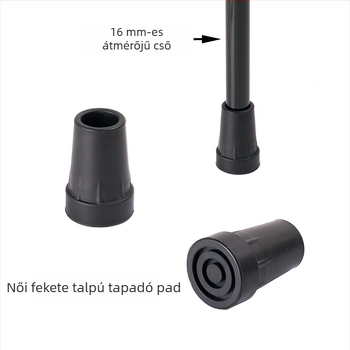 LightenCare gumírozott talplemez hegymászó bottához LT-002, átmérő 19 mm