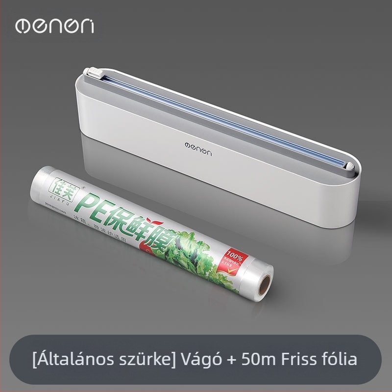 Moni ABS mágneses konyhai fólia vágó doboz, magáncímkével, modern dizájn