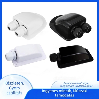 RV és jacht napelem tartó ASA anyagból, injektálással öntött szerelvény, súly 0,1 kg, Spring Bridge, ABS vízálló csatlakozó doboz