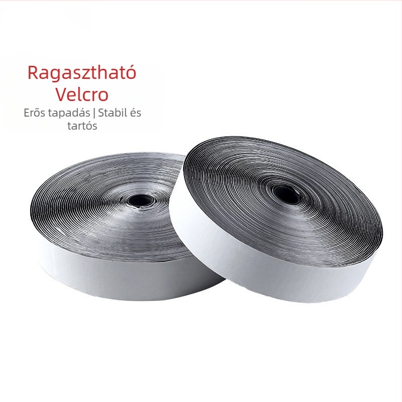 Nylon Velcro varázsos rendező, önragasztó hook-and-loop rendszerrel ruhákhoz, háztartási textilekhez és ipari felhasználásra – Márka nélküli