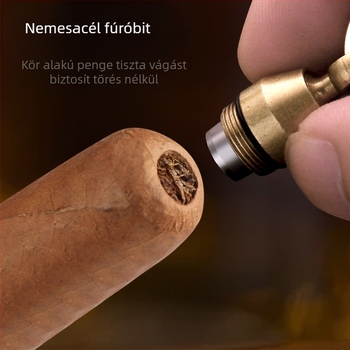 FOGSON Szivar kés, Réz, Személyre szabható, Minimalista stílus