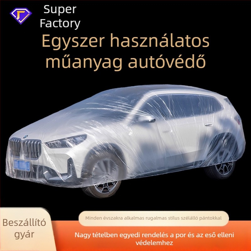 Autófedél, négy évszakos univerzális, vastagodott műanyag, extrúziós öntés