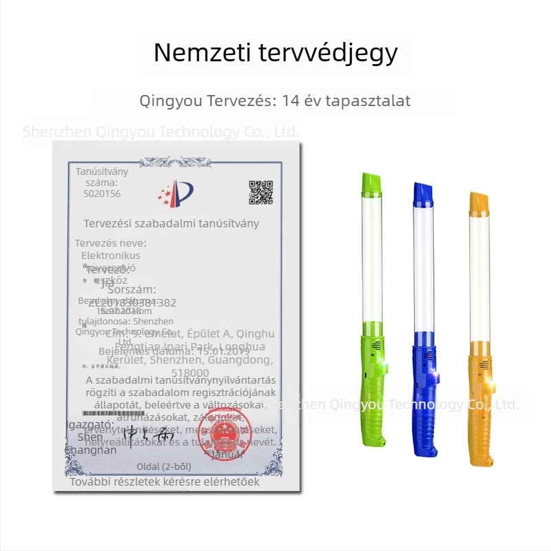 Kézben tartható USB-s újratölthető rovarelszívó készülék szúnyogriasztóval, modell SK818, oszlopos kialakítás, 9V, 0,5