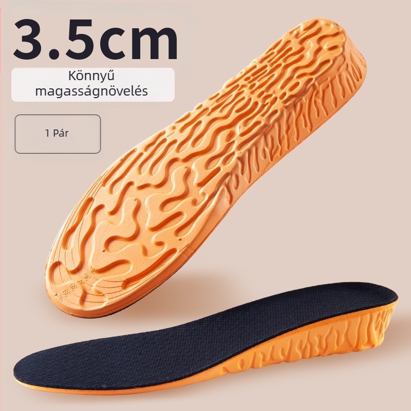 EVA magasságot növelő talpbetét, unisex számára, futócipőkhöz, bőr- és hétköznapi/work cipőkhöz; modell 5057, teljes talp, magasság növelő funkció, stil: növelt, minden évszakra, testreszabás elérhető