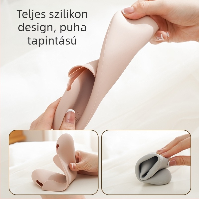 Szilikon sminkecset tároló táska, kézitáska-stílus, modell 6666, 2022-ben piacra dobva