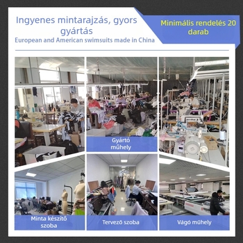 Hálós nyakú bikiniszett, alacsony derekú (Nylon anyag 82%, melltartó párna, fém merevítés nélkül, poliészter bélés, 160 g)