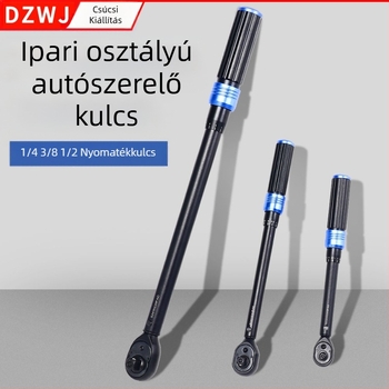 Nyomatékkulcs DZT, skála-típusú kijelző, elektroplattolt felület, pontosság ±0.1, súly 1.7