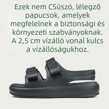 Gyerekeknek készült strand szandál – EVA felsőrész, Uniszex, 4–16 évesek, Nyár 2024, Mindennapi szabadidő-stílus