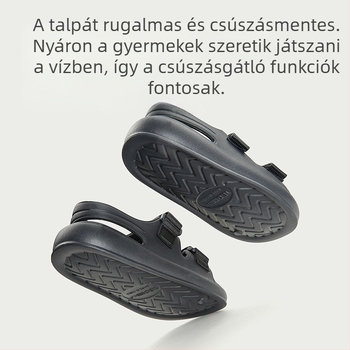 Gyerekeknek készült strand szandál – EVA felsőrész, Uniszex, 4–16 évesek, Nyár 2024, Mindennapi szabadidő-stílus