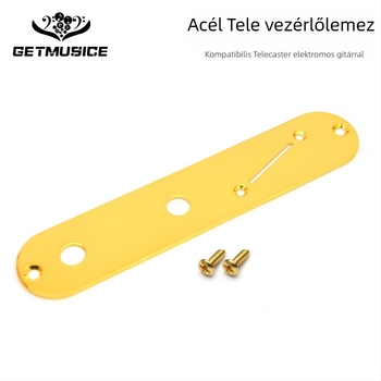 Tele vezérlő panel, acélból, tömeg 85 g, GETMusic