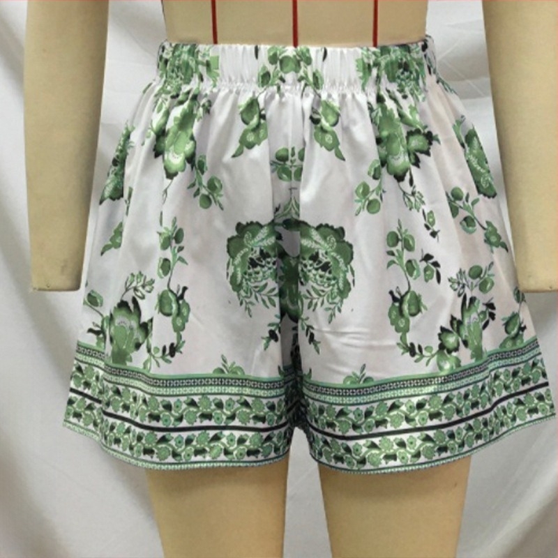 Qin Zhu Clothing Slub Cotton strand rövidnadrág, 60% pamut, bélés poliészter, 98 g, Strand pár stílus