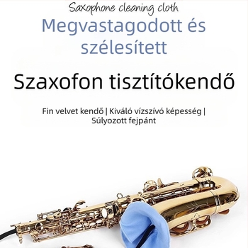 Maner tisztító kendő hangszerhez – nedvszívó belső tisztító kendő karbantartáshoz
