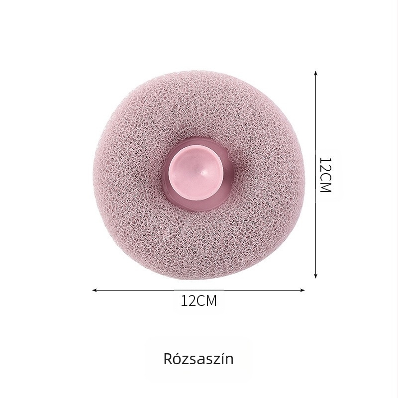 Yi Bao Nylon fürdőgolyó masszírozó virággal – 500 darab, kettős használatú fürdő kiegészítő