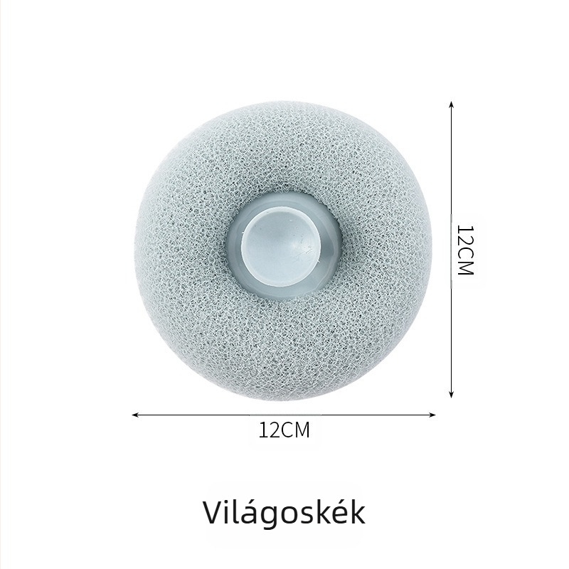 Yi Bao Nylon fürdőgolyó masszírozó virággal – 500 darab, kettős használatú fürdő kiegészítő