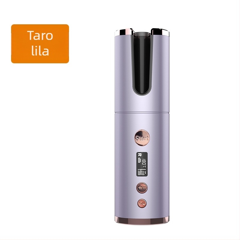 Automatikus forgó hajcsavaró, turmalin-kerámia bevonattal, 16–20 mm átmérő, 50 W, 220 V, 10 hőmérséklet-szint