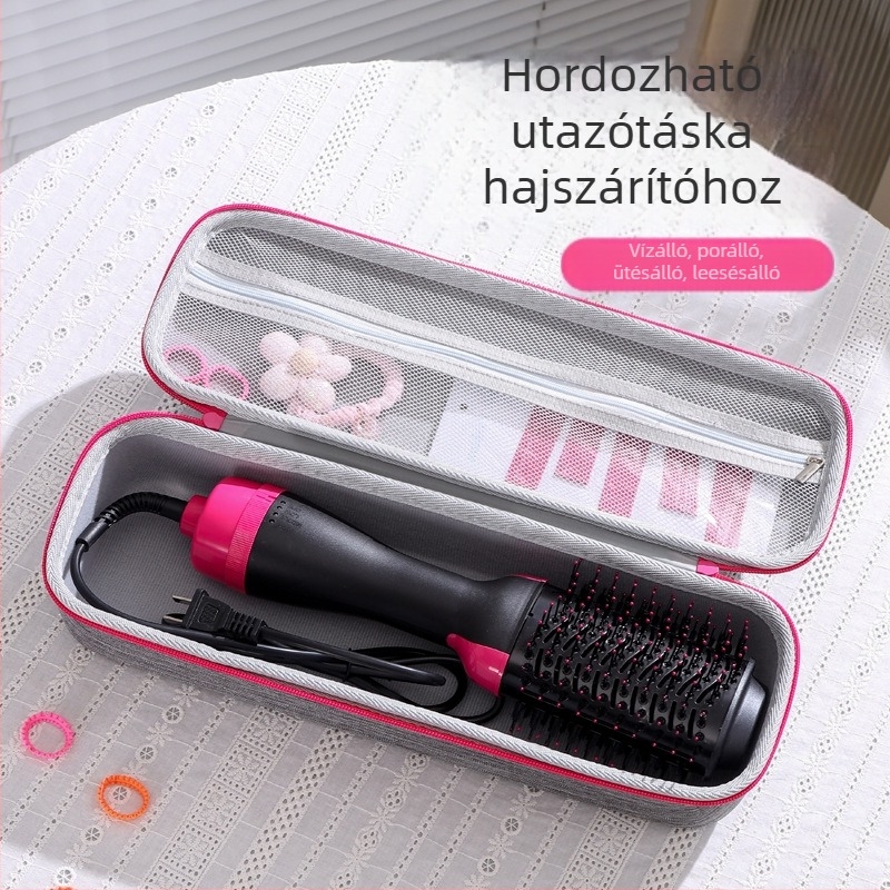 EVA tároló doboz hajgöndörítő vas és hajszárító számára — sztancolás és varrás