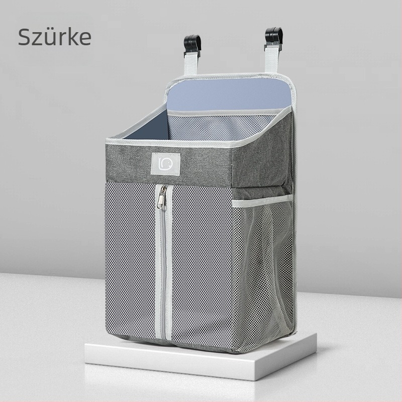Baba szoba függő tároló — poliészter, falra szerelhető, többfunkciós rendező karikatúra 3D stílussal