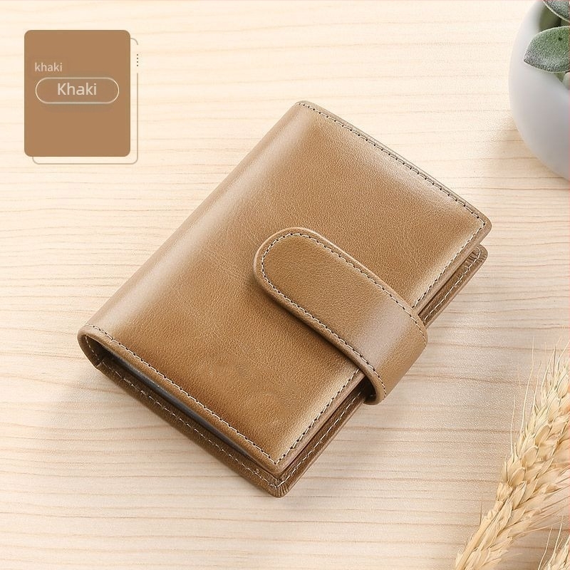 Kártyatartó – PU anyag, több kártyahely, univerzális férfiak és nők számára, vízálló, ultra-könnyű, kopásálló