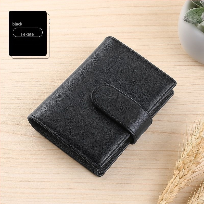 Kártyatartó – PU anyag, több kártyahely, univerzális férfiak és nők számára, vízálló, ultra-könnyű, kopásálló